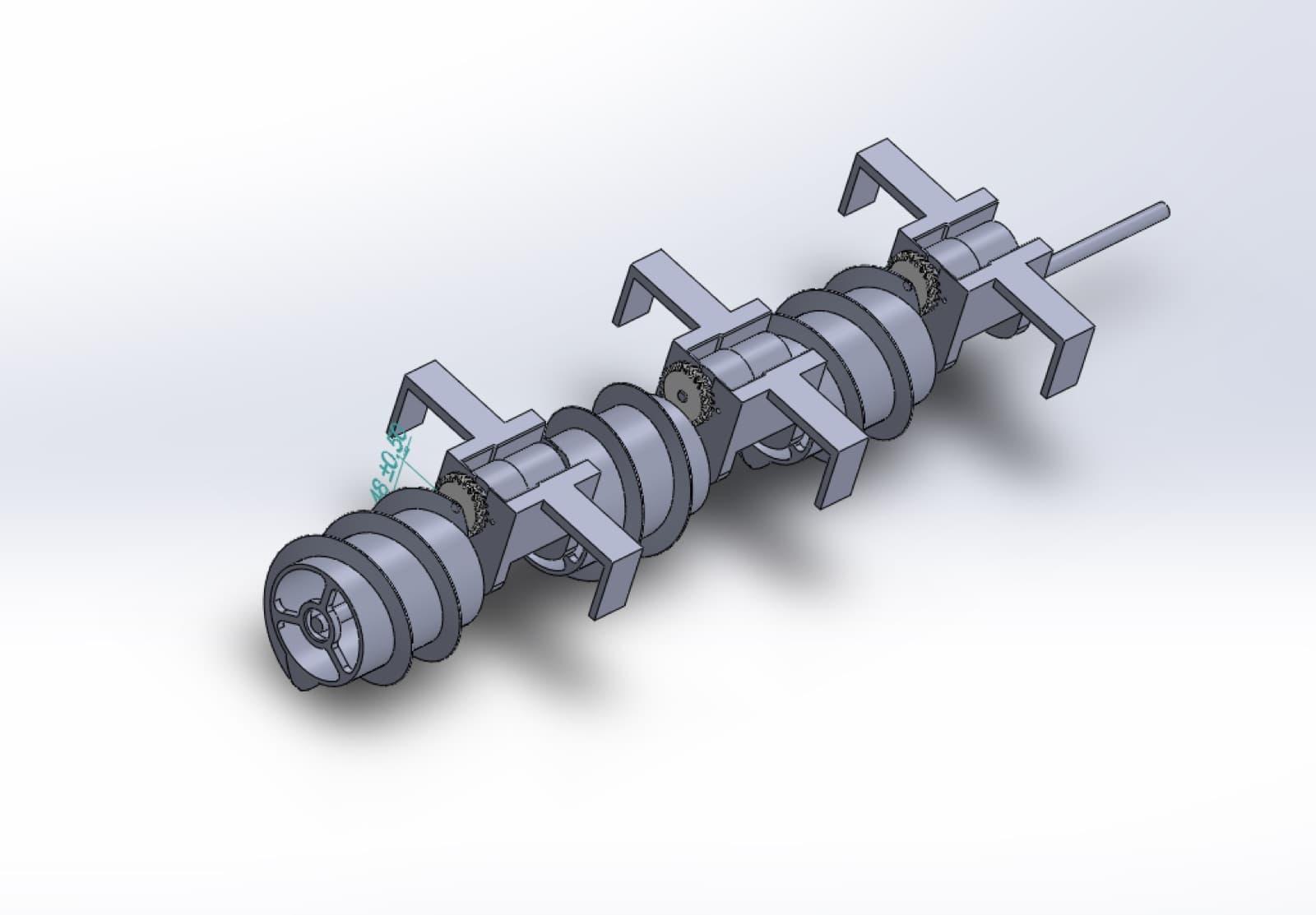 Screw-Propelled Robot
